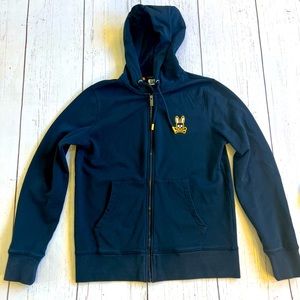 Psycho Bunny Men’s Full Zip Hoodie Size S